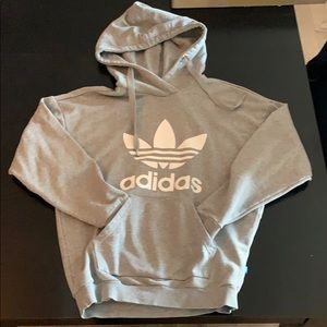 Grey Adidas sweatshirt